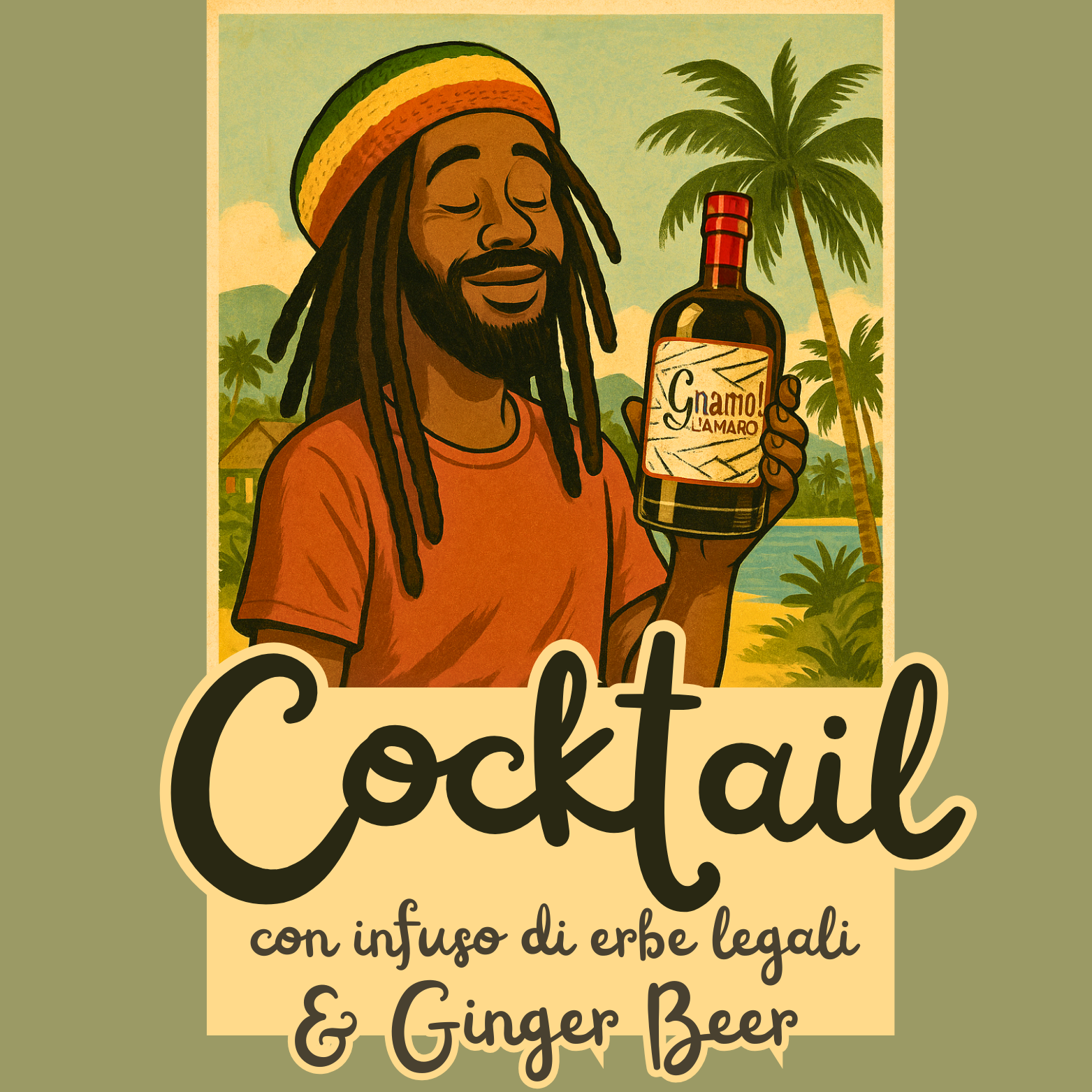 Cocktail in Lattina #Ginger