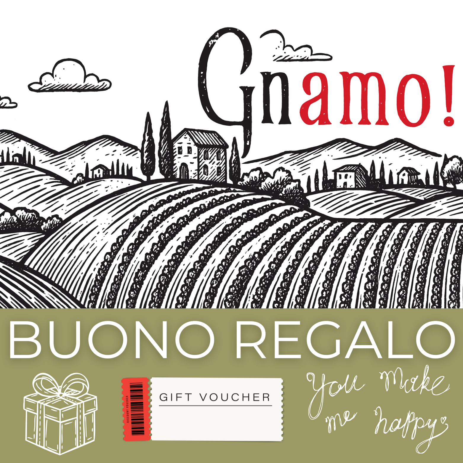 Buono Regalo Gnamo!