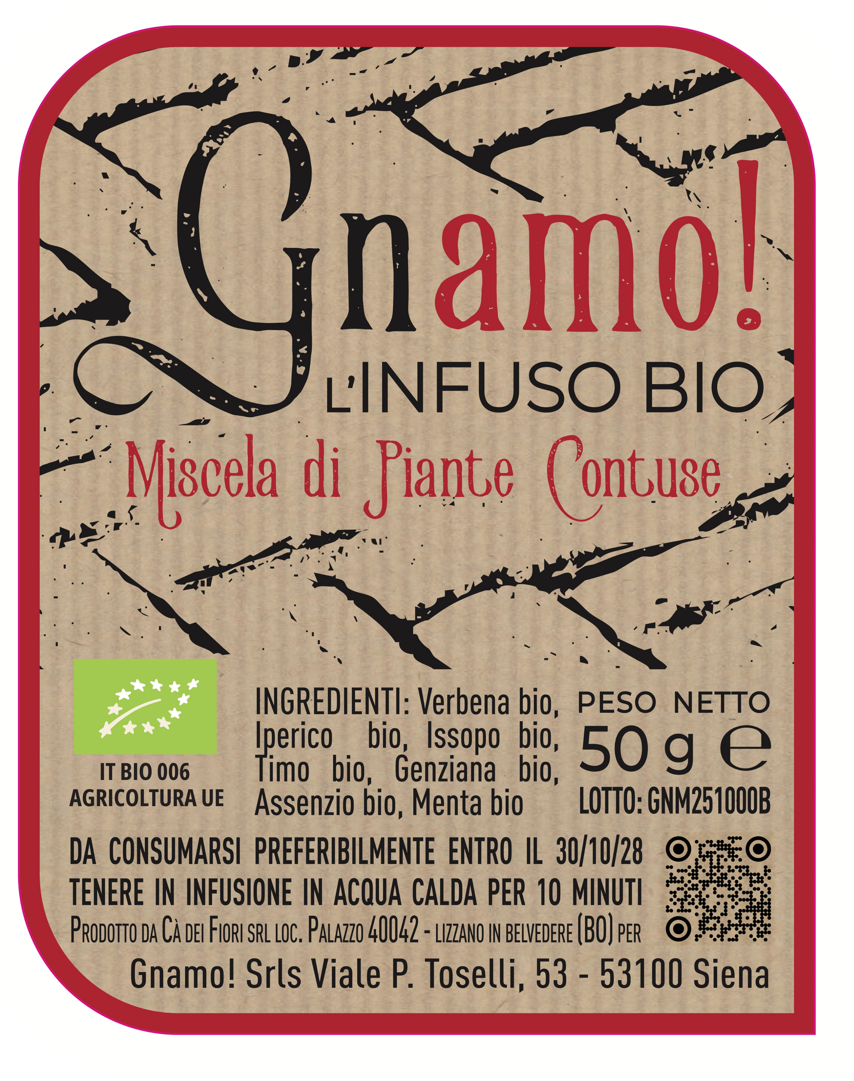 L'INFUSO di Gnamo! 50g